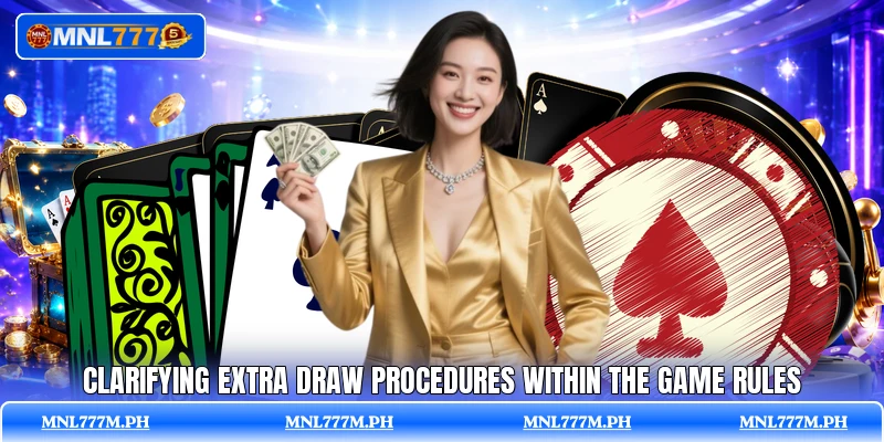 Clarifying extra draw procedures within the game rules