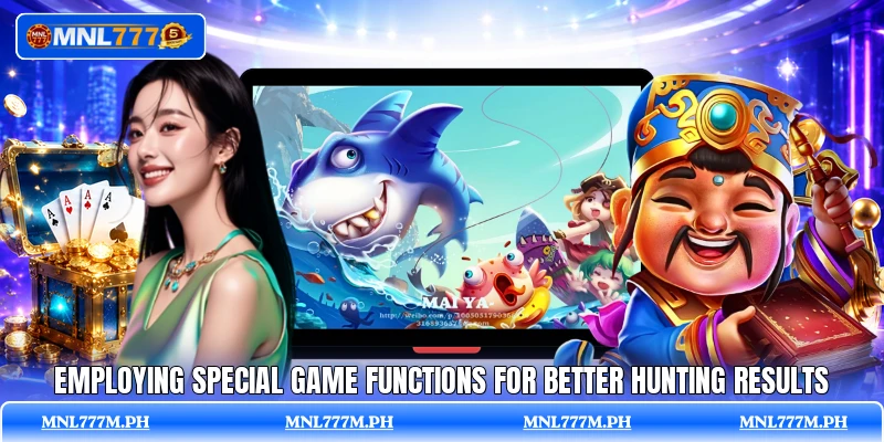 Employing special game functions for better hunting results