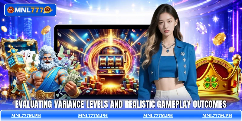 Evaluating variance levels and realistic gameplay outcomes