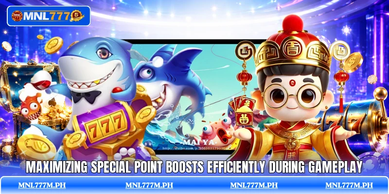 Maximizing special point boosts efficiently during gameplay