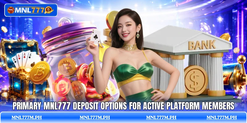 Primary MNL777 deposit options for active platform members