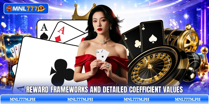 Reward frameworks and detailed coefficient values