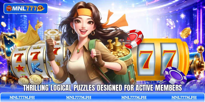Thrilling logical puzzles designed for active members